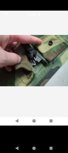 Parka Gorotex Primera Selección A Toda Prueba Talla M (Usado)