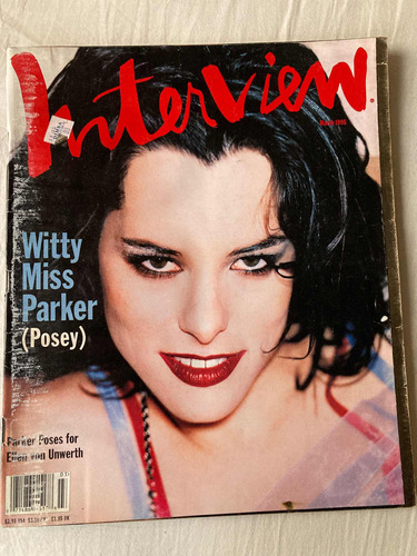 Revista Interview / Miss Parker Marzo 1998 Usa