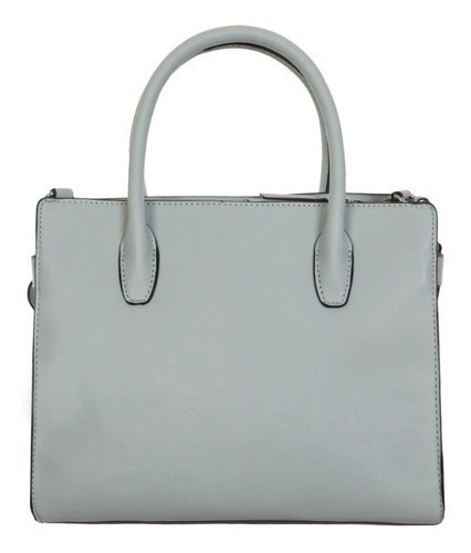 Bolso Nine West Original Dama Cartera Femenina Accesorios Acabado de los herrajes Niquel Color Blanco Diseño de la tela Liso