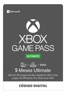 Xbox Game Pass Ultimate 5 Meses [ Codigo Digital México ]