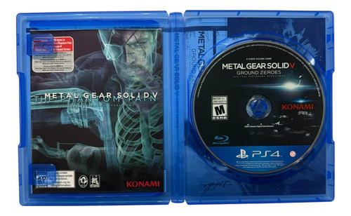 Metal Gear Solid V Ground Zeroes Para Playstation 4 Físico (Usado)