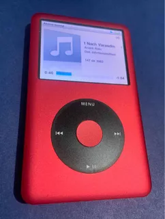 iPod Classic 160gb Edición Especial Rojo, Bateria 20 Horas