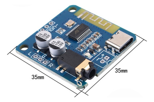 Modulo Placa Receptor Bluetooth Sin Perdidas Estereo 5v Mp3