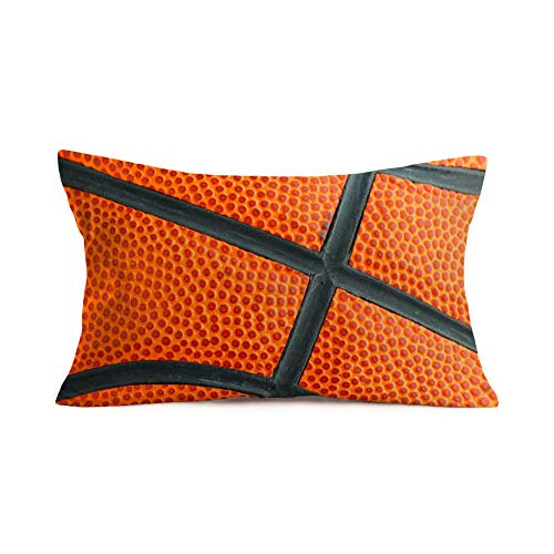 Funda De Almohada Decorativa De Baloncesto Juego De Bal...