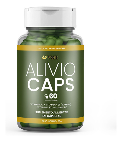 1 Alivio Caps 60 Cápsulas Suplemento Alimentar