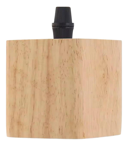 Soporte De Lámpara Led De Madera Del 6,2 Cm X 6,5 Cm