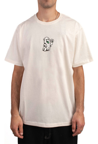 Imagen 1 de 3 de Remera De Hombre Woodoo X Shinsiete 420 - Bone