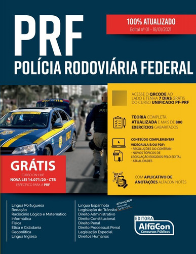 Polícia Rodoviária Federal Prf 2021