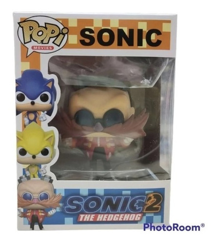 Sonic Muñeco Pop! Simil Juguete Knuckles Eggman Hedgehog