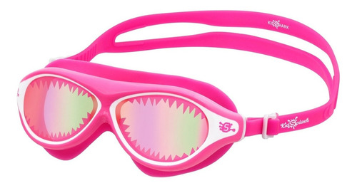 Óculos De Natação Speedo Infantil Kidshark Tubarão Cor Rosa