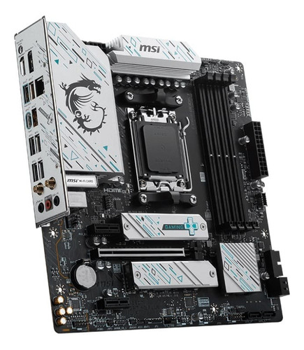 Placa madre Msi B650m Gaming Plus Wifi Am5 B650 Matx Ddr5 negra