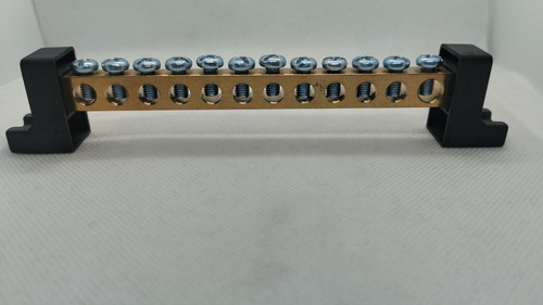  Barra Para Neutro 12x8x4mm 135.5  4awg - 14awg