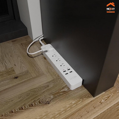 Imagen 5 de 5 de Tomacorriente Nexxt X 4 + 4 Usb Intiligente Wifi
