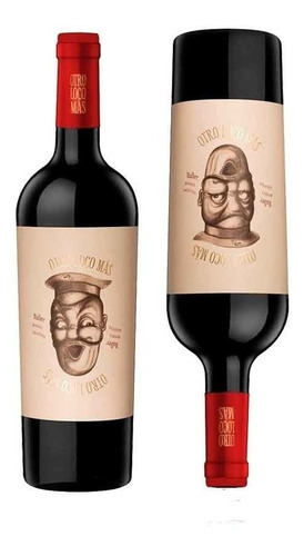 Imagen 2 de 9 de Vino Otro Loco Mas Malbec 750 Ml X12 - Perez Tienda