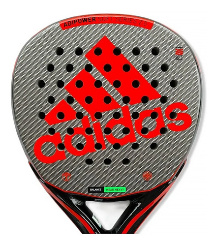 Imagen 5 de 9 de Paleta De Paddle adidas Adipower Soft Series 2.0 Fiber Glass