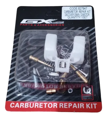 Kit Carburador Discover 125+ Max Bajaj Tipo Original