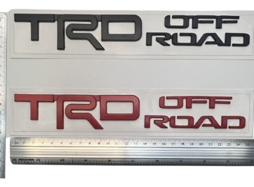 Emblema Toyota Trd Off Road  Negro 