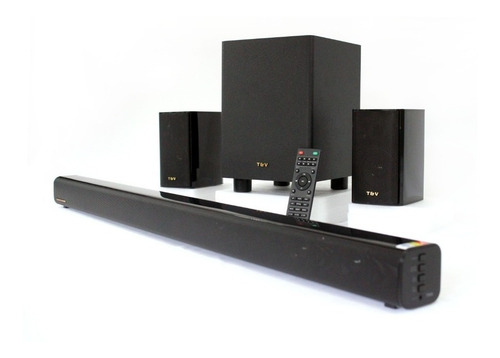 Imagen 1 de 8 de Home Theater Inalámbrico T&v Rein 5.1 Surround Parlante