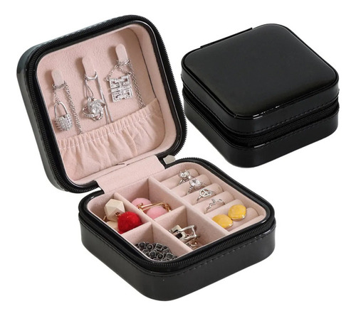 Imagen 3 de 4 de Joyero Pendientes Collar Anillo Caja De Almacenamiento 6piez