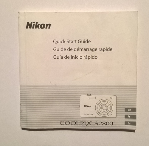 Manual De Instrucciones De Uso Nikon Coolpix S2800