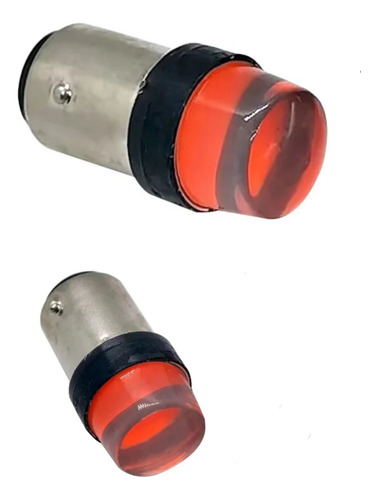  Lampara Led Un Polo Rojo. 12 Volts. 1156 Ba15s 21w (2 Uds)