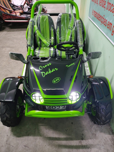 Míni Buggy Cross Dakar Verde Completo, Venha Conferir !!!