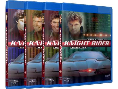 El Auto Fantastico Temporadas 1 2 3 4 Bluray Latino/ingles