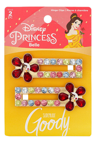 Diadema De Niñas Goody Bisagra Jewel Clip - Princesa Disney,