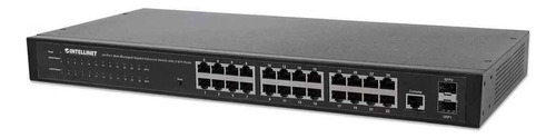 Switch 24 Pts Gbit Intellinet 560917 Ethernet 2 Pts Sfp