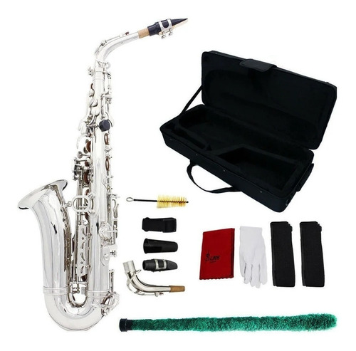 Saxofón Alto Con Accesorios Y Estuche, Envío 