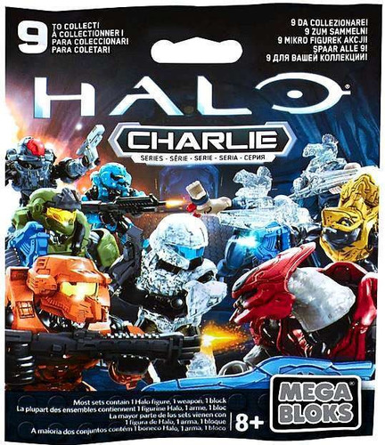 Mega Bloks Halo Halo Serie Charlie Misterio Pack