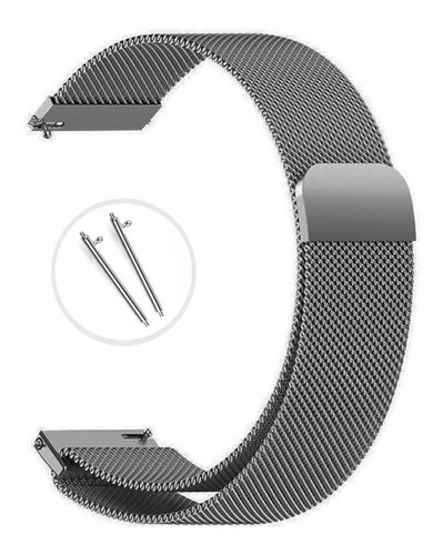 Pulso Acero Milanesa Para Huawei Gt3 Amazfit 20/22mm Samsung