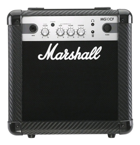 Amplificador Guitarra Marshall Mg10cf Carbon Fibre 6,5 10rms