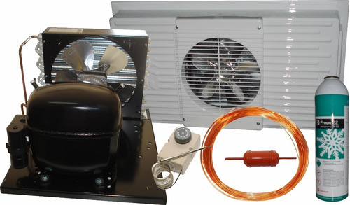 Equipo De Frio De 1/2 Hp R22/r404 Completo Media Temperatura