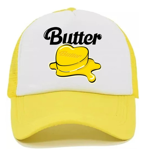 Bts Butter K-pop - Gorra Trucker - Cierre Ajustable - B03