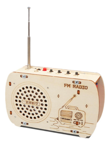 Kit De Experimentos Científicos Con Modelo De Radio Para