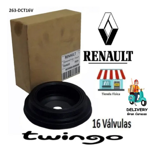 Damper Cigüeñal Renault Twingo2 16v