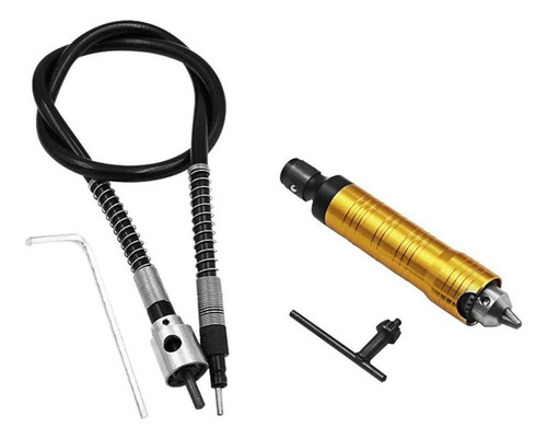 0.3-6.5mm Amoladora Eje Flexible Para Taladro Eléctrico Gira