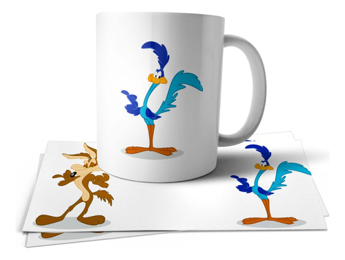 Coyote Correcaminos Looney Tunes Taza Tu Propio Estilo #2