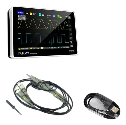 Osciloscopio Ads1013d Doble Canal 100 Mhz