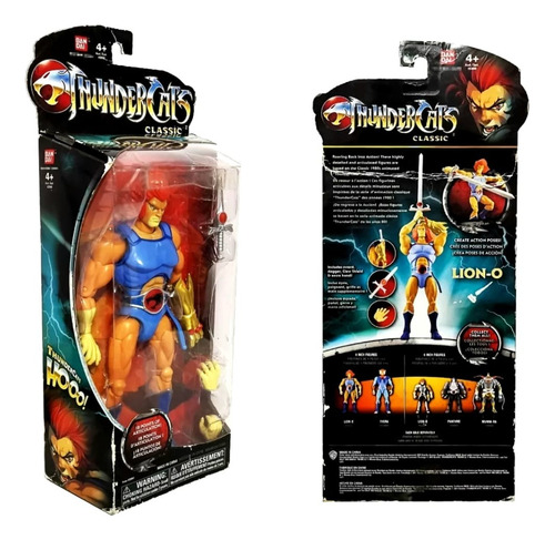 Thundercats Lion-o Classic Vintage 2011 Bandai 8 Pulgadas (Usado)