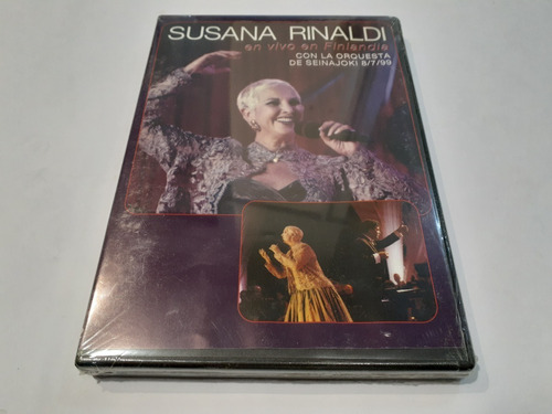 Susana Rinaldi En Vivo En Finlandia Dvd 2003 Nuevo Nacional