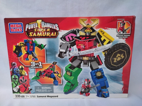 Imagen 2 de 3 de Samurai Megazord Power Rangers Super Samurai Mega Bloks