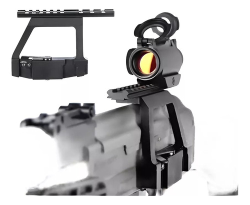 Riel Ak47 Cuerno De Chivo Picatinny Desmontaje Rapido Gs-12