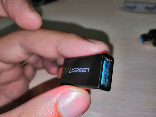 Imagen 4 de 4 de Usb V3.0 Android Tipo C Mini Adaptador Aluminio Ugreen Otg