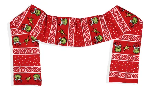 Bufanda Tejida Dr. Seuss How The Grinch Stole Christ. Unisex