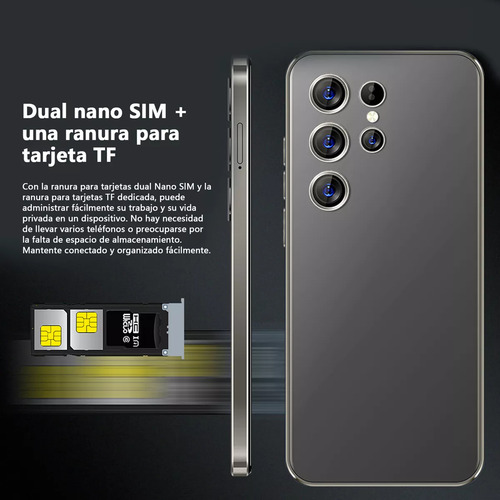 Teléfonos Inteligentes Android Baratos S24 Ultra 6.6 En Ram1gb Y Rom16gb