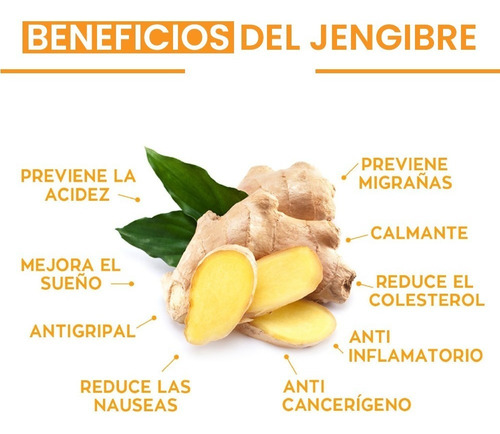 Jengibre 100% Orgánico Premium En Polvo 200 Gr