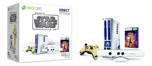 Xbox 360 Limited Edition Kinect Star Wars Bundle 320gb