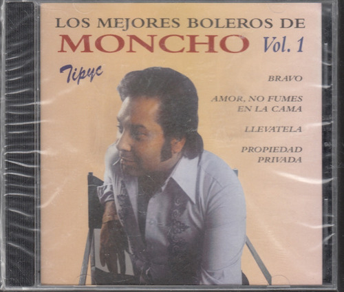 Moncho Los Mejores Boleros Cd Original Nuevo Promo